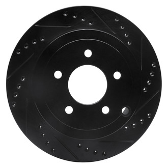 DFC® - Premium Drilled and Slotted Rear Passenger Side Brake Rotor