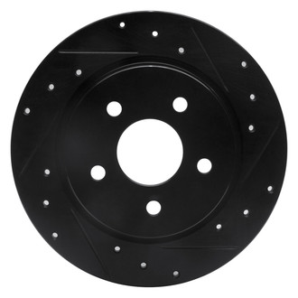 DFC® - Premium Drilled and Slotted Rear Passenger Side Brake Rotor