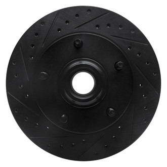DFC® - Premium Drilled and Slotted Front Driver Side Brake Rotor