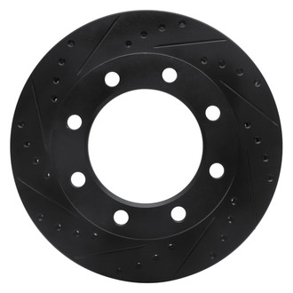 DFC® - Premium Drilled and Slotted Front Driver Side Brake Rotor
