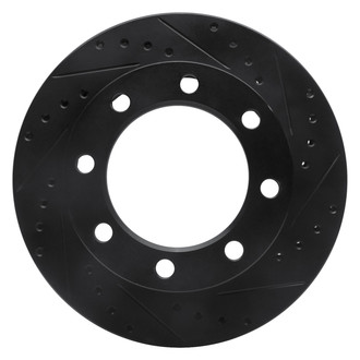DFC® - Premium Drilled and Slotted Front Passenger Side Brake Rotor
