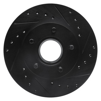 DFC® - Premium Drilled and Slotted Front Passenger Side Brake Rotor