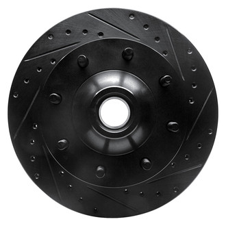 DFC® - Premium Drilled and Slotted Front Passenger Side Brake Rotor