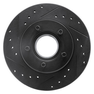DFC® - Premium Drilled and Slotted Front Driver Side Brake Rotor