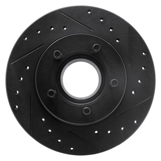 DFC® - Premium Drilled and Slotted Front Passenger Side Brake Rotor