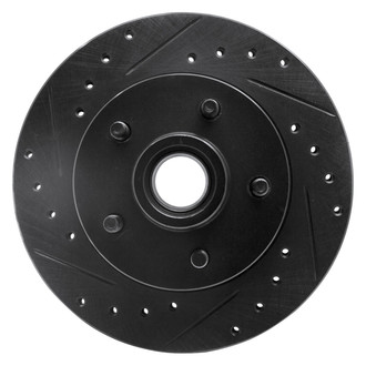 DFC® - Premium Drilled and Slotted Front Driver Side Brake Rotor