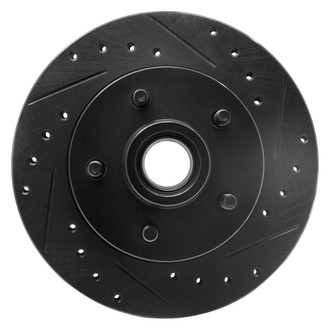 DFC® - Premium Drilled and Slotted Front Passenger Side Brake Rotor