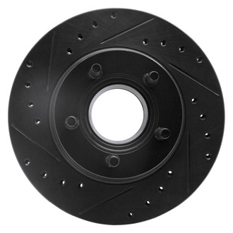 DFC® - Premium Drilled and Slotted Front Driver Side Brake Rotor