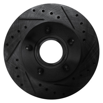 DFC® - Premium Drilled and Slotted Front Passenger Side Brake Rotor