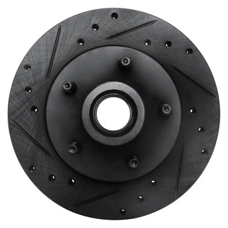 DFC® - Premium Drilled and Slotted Front Driver Side Brake Rotor