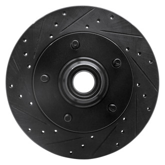 DFC® - Premium Drilled and Slotted Front Driver Side Brake Rotor