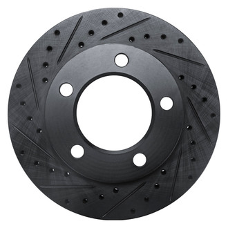 DFC® - Premium Drilled and Slotted Front Driver Side Brake Rotor
