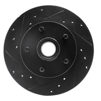 DFC® - Premium Drilled and Slotted Front Driver Side Brake Rotor