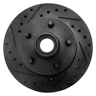 DFC® - Premium Drilled and Slotted Front Driver Side Brake Rotor