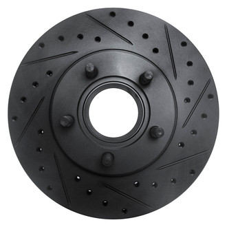 DFC® - Premium Drilled and Slotted Front Passenger Side Brake Rotor