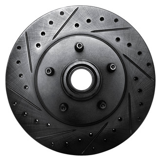 DFC® - Premium Drilled and Slotted Front Driver Side Brake Rotor