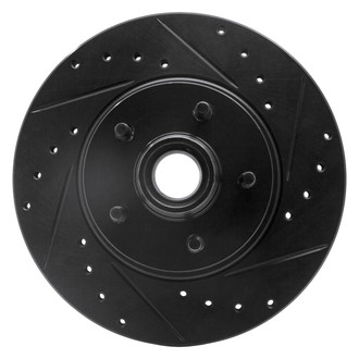 DFC® - Premium Drilled and Slotted Front Passenger Side Brake Rotor