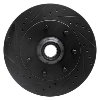DFC® - Premium Drilled and Slotted Front Driver Side Brake Rotor