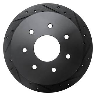 DFC® - Premium Drilled and Slotted Rear Passenger Side Brake Rotor
