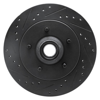DFC® - Premium Drilled and Slotted Front Driver Side Brake Rotor