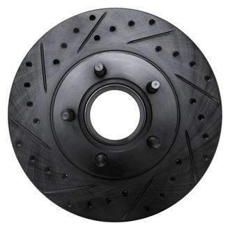 DFC® - Premium Drilled and Slotted Front Driver Side Brake Rotor