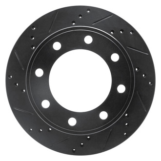 DFC® - Premium Drilled and Slotted Rear Driver Side Brake Rotor