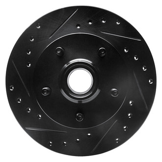 DFC® - Premium Drilled and Slotted Front Driver Side Brake Rotor