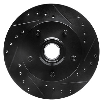 DFC® - Premium Drilled and Slotted Front Passenger Side Brake Rotor