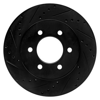 DFC® - Premium Drilled and Slotted Rear Driver Side Brake Rotor