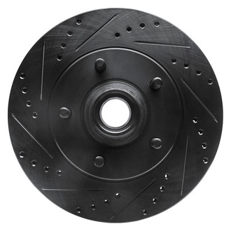 DFC® - Premium Drilled and Slotted Front Driver Side Brake Rotor