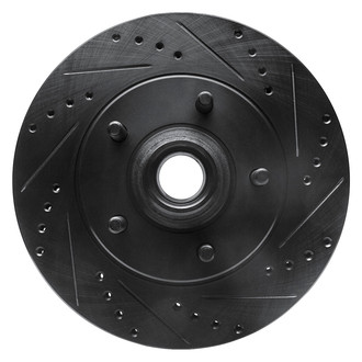 DFC® - Premium Drilled and Slotted Front Passenger Side Brake Rotor