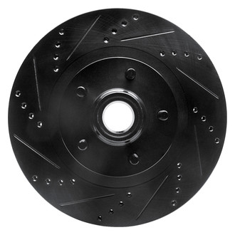 DFC® - Premium Drilled and Slotted Front Driver Side Brake Rotor