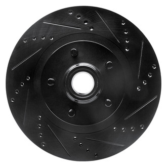 DFC® - Premium Drilled and Slotted Front Passenger Side Brake Rotor