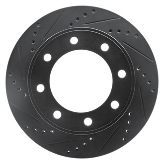 DFC® - Premium Drilled and Slotted Front Driver Side Brake Rotor