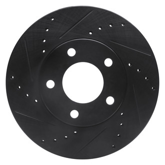 DFC® - Premium Drilled and Slotted Front Driver Side Brake Rotor