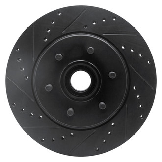 DFC® - Premium Drilled and Slotted Front Driver Side Brake Rotor