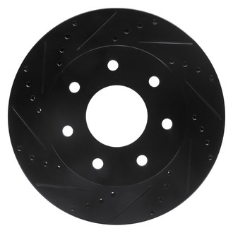 DFC® - Premium Drilled and Slotted Front Driver Side Brake Rotor