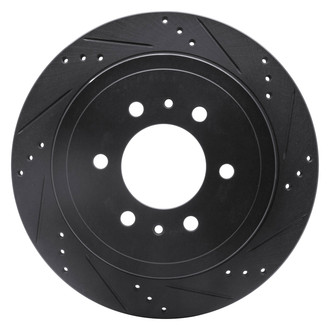 DFC® - Premium Drilled and Slotted Rear Driver Side Brake Rotor