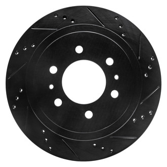 DFC® - Premium Drilled and Slotted Rear Passenger Side Brake Rotor
