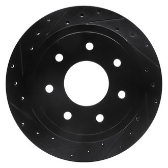 DFC® - Premium Drilled and Slotted Rear Driver Side Brake Rotor