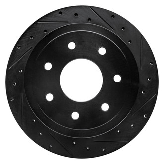DFC® - Premium Drilled and Slotted Rear Passenger Side Brake Rotor