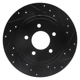 DFC® - Premium Drilled and Slotted Rear Passenger Side Brake Rotor