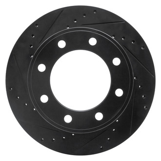 DFC® - Premium Drilled and Slotted Rear Driver Side Brake Rotor