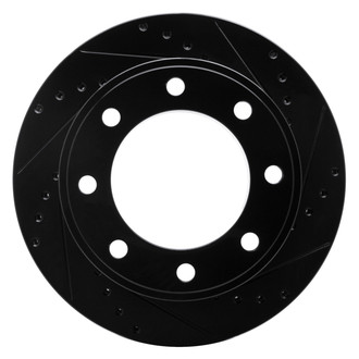 DFC® - Premium Drilled and Slotted Rear Passenger Side Brake Rotor
