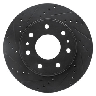 DFC® - Premium Drilled and Slotted Front Driver Side Brake Rotor