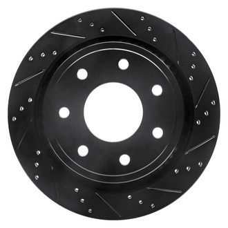 DFC® - Premium Drilled and Slotted Rear Passenger Side Brake Rotor