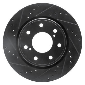 DFC® - Premium Drilled and Slotted Front Driver Side Brake Rotor