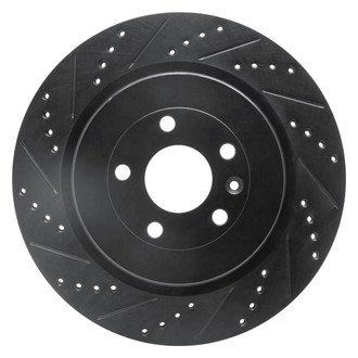 DFC® - Premium Drilled and Slotted Rear Driver Side Brake Rotor