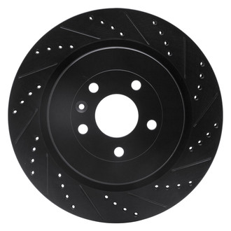 DFC® - Premium Drilled and Slotted Rear Passenger Side Brake Rotor