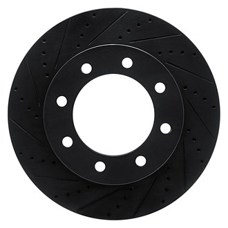 DFC® - Premium Drilled and Slotted Front Driver Side Brake Rotor